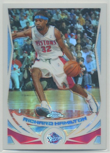 2004 Topps Chrome Richard Hamilton #36 card