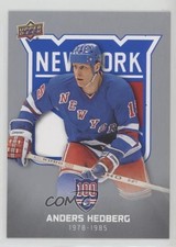 2025-26 Upper Deck New York Rangers Centennial Box Set Anders Hedberg #22 2o7