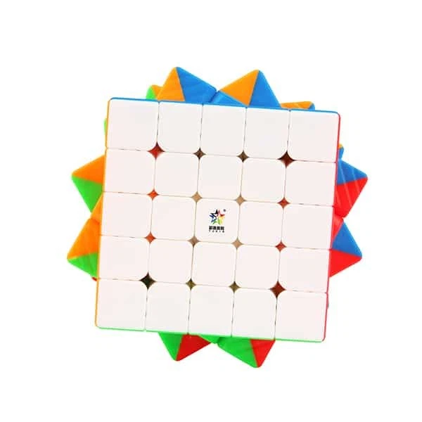 YuXin Black Kirin V2 5x5 - stickerless Zauberwürfel Speedcube Magic Cube Magi...