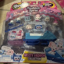 Shopkins Fashion Spree FROSTY FASHION Collection COOL SKIDOO Theme Pack New