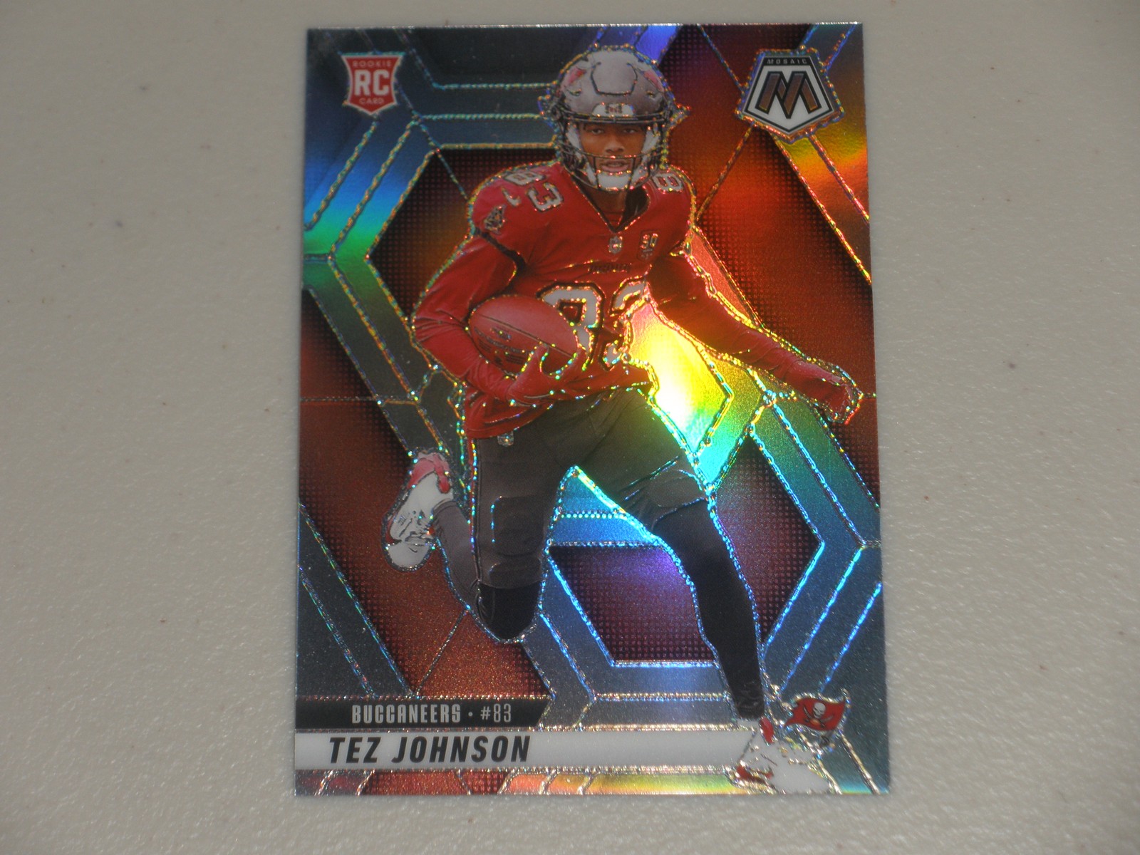 2025 Panini Mosaic Silver Prizm #316 Tez Johnson Rookie RC