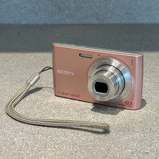 Sony Cybershot DSC-W510 12.1MP Compact Digital Camera Pink Fully Tested Working