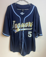 Camiseta de béisbol azul marino de la colección Southern University Jags Anthony Lawrence