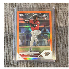 Topps 2023 Pro Debut Juan Guerrero Orange Foil PD-158 /25 Fresno Grizzlies