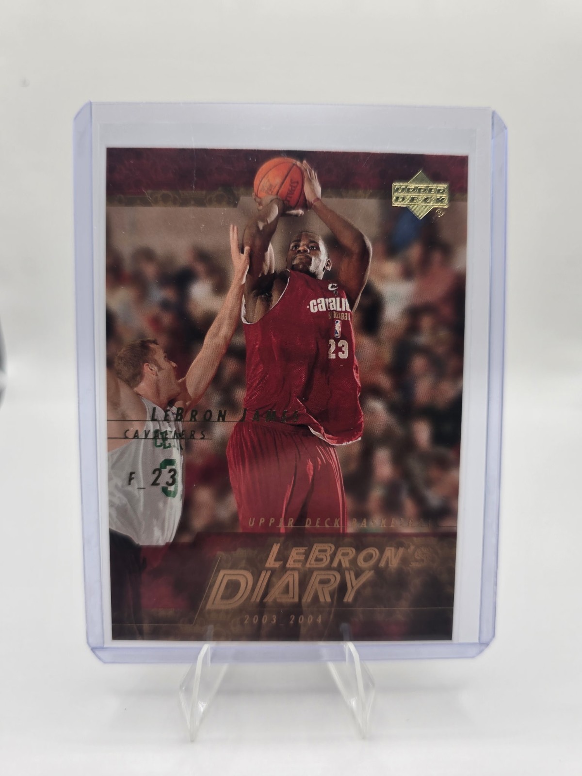 2003-04 Upper Deck LeBron's Diary #LJ7 LeBron James