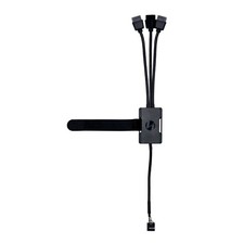 LIAN LI USB 2.0 1 to 3 Port Type A Male Port Hub Adapter Cable Black