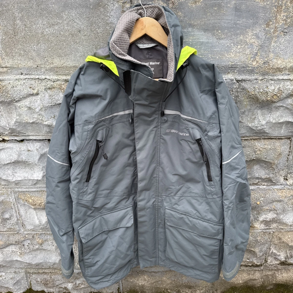 Lot West Marine : Bavoirs Et Veste Imperméables Homme L – Rouge, Voile/pêche