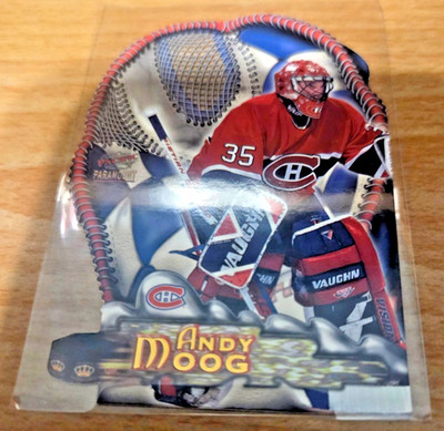 Andy Moog 1997-98 Pacific Paramount Glove Side Laser Cuts # 10