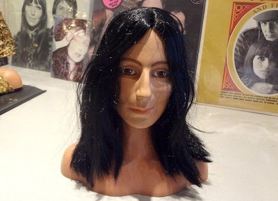 RARE CHER Mego Makeup Center Doll Head Bust 1976 Vintage Bob Mackie Barbie LOOK!