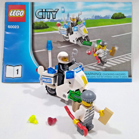 🔥LEGO 60023 CITY STARTER SET 100% Complete w/ Instructions & Minifigures NICE