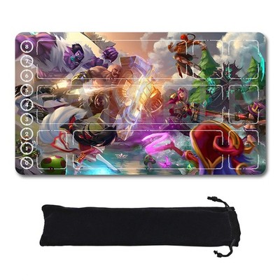 Ekko - League Of Legends Riftbound Playmat 24x14 in + Free Storage Bag