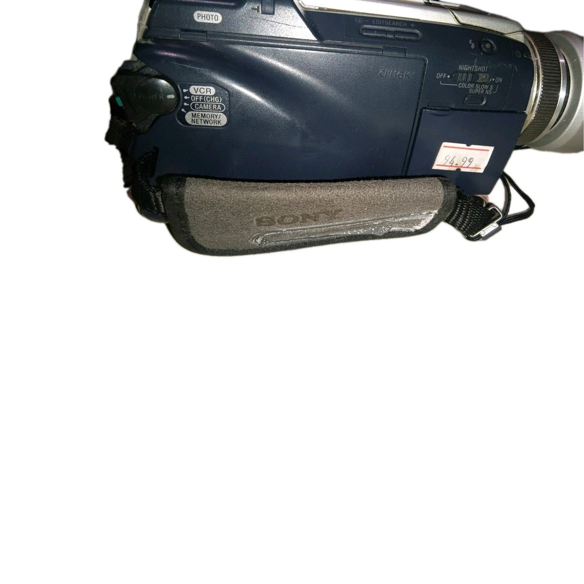 Sony Night Shot HANDYCAM Video Camera DCR-TRV50 MiniDV Tested Used