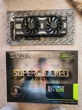 EVGA GeForce GTX 1070 SC SUPERCLOCKED GAMING 08G-P4-5173-KR 8GB GDDR5