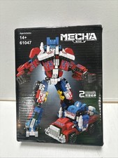 Robot Building Set 2-in-1 Transforming Truck Blocks Toy Brand New