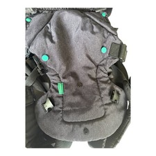 Infantino Baby Carrier Flip 4-in-1 Carrier - Black Turquoise USED