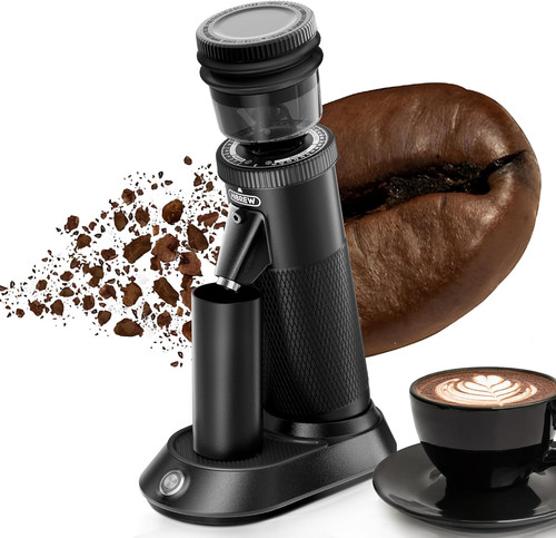 G5 Espresso Grinder - Conical Burr, 36 Grind Settings, Magnetic Cup