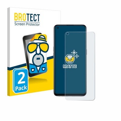 2x Schutzfolie Matt für realme GT Master Edition Displayschutz 