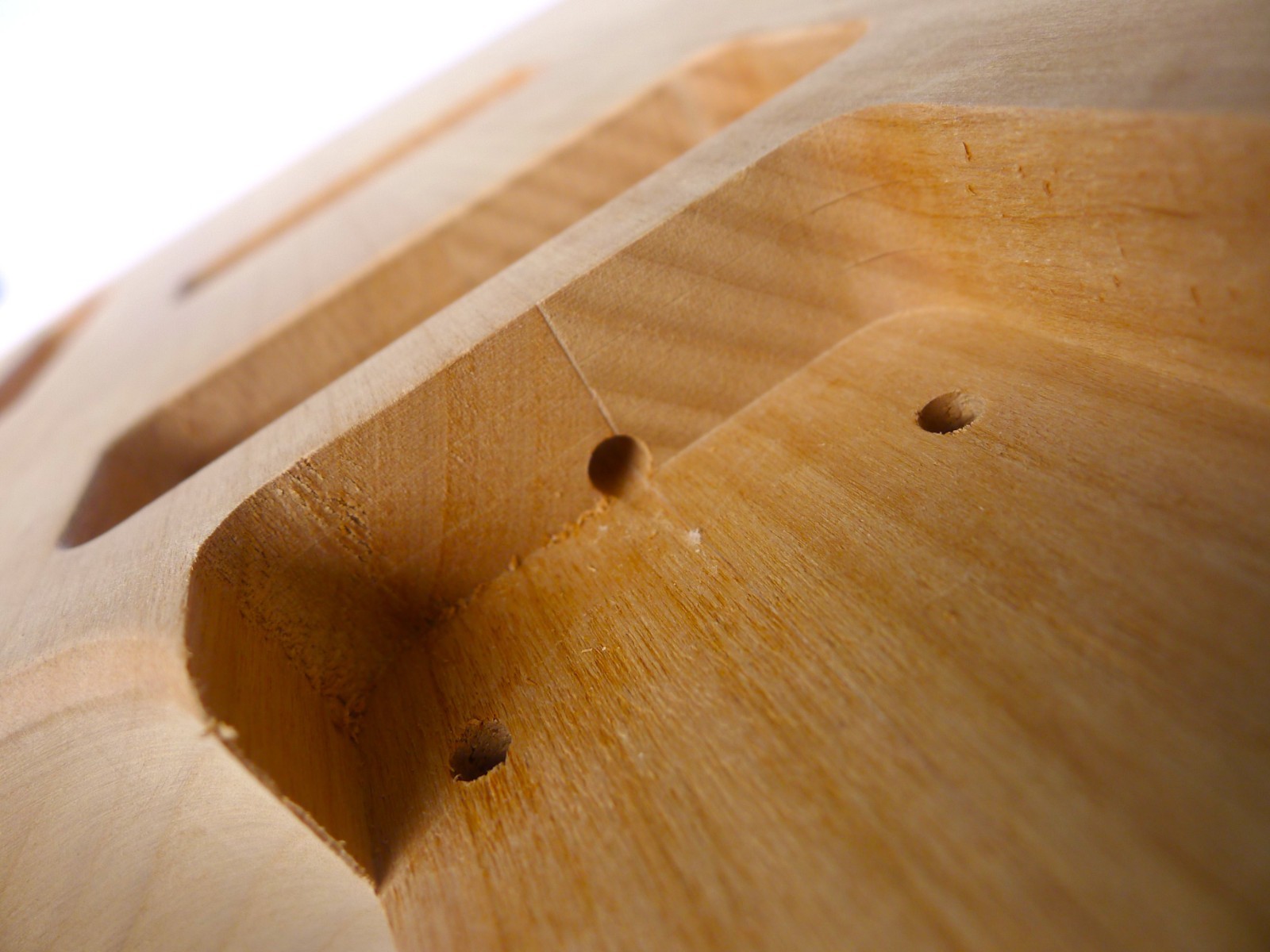 Unfinish Telecaster Body 2 pcs Centre Joined North American Alder 2x P90 ≦4.8Lbs