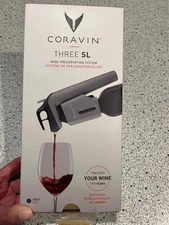 CORAVIN THREE SL 3 Wine Preservation System Brand new in Box!
