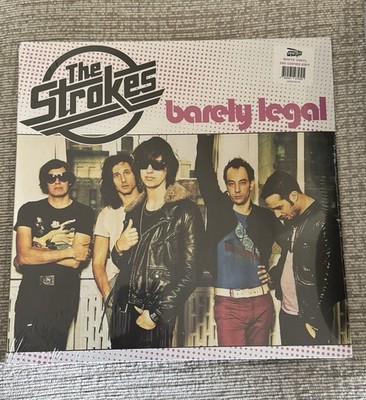 THE STROKES Barely Legal Live Sydney Australia 2001 LP WHITE Colored Vinyl