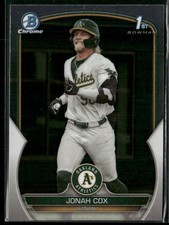 2023 Bowman Draft #BDC-135 Jonah Cox Chrome