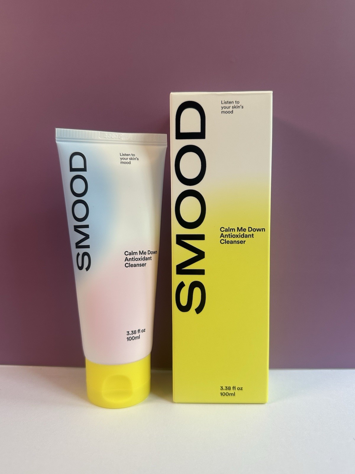 NEW Smood Calm Me Down Antioxidant Cleanser 3.38oz Sealed Free Shipping