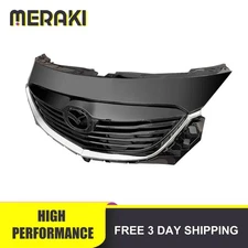 New Front Upper Grille Plastic Painted Fits 2013-2014 Mazda CX-9 3.7L 3726CC V6