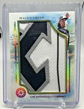 2025 Panini Boys of Summer #MM-HS HAGEN SMITH Massive Materials 3/5 LOGO PATCH