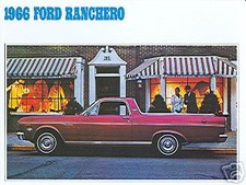1966 Ford Ranchero Sales Brochure