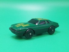Vintage 1980's Summer Jaguar XJS Metallic Green 5-Speed Sports Car Diecast Toy