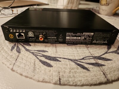 SONY DVDPLAYER　BDP-S1500 Sony Model BDP-S1500 Blu-ray/ DVD Player - Unit Only - No Remote