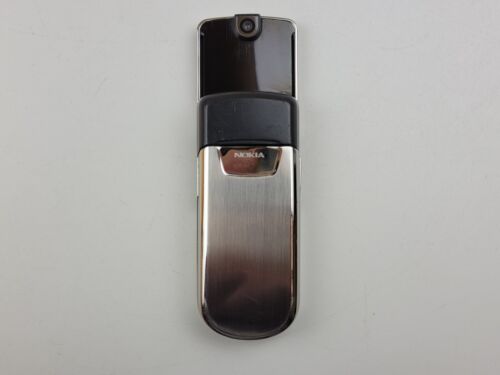 Nokia 8801 (RM-33) 64MB - Stainless Steel (GSM Unlocked) 2G Classic Cell Phone - Picture 2 of 9
