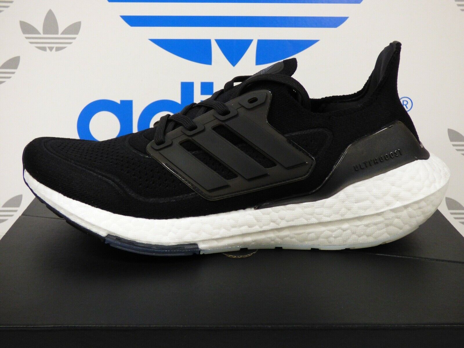 NWB ADIDAS ULTRABOOST 21 Men's Running Sneakers Black/White FY0378 | eBay