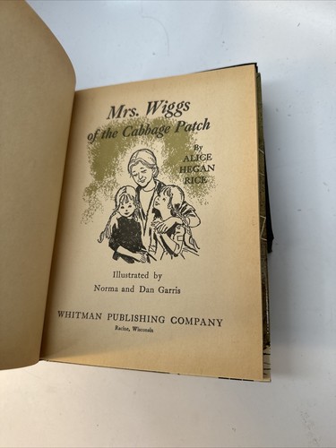Mrs Wiggs of the Cabbage Patch by Alice Hegan Rice 1962 Vintage Hardcover Book C - Picture 4 of 11