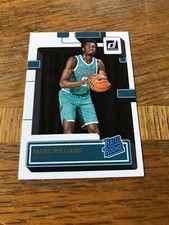 2022-23 panini donruss rated rookie Mark Williams #215 Charlotte Hornets 