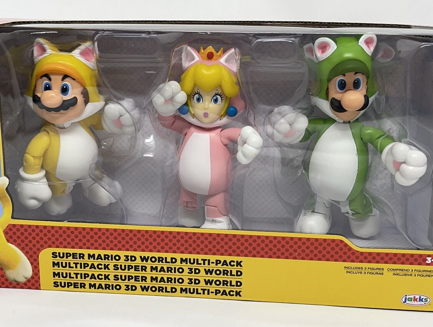 Jakks 4 Nintendo Super Mario 3D World: Bowser's Fury 2021 CAT MARIO ONLY