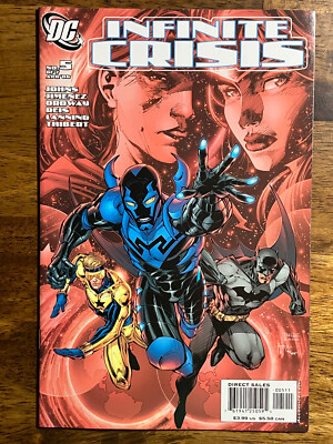 Infinite Crisis #5 NM Jim Lee 1st Jamie Reyes Blue Beetle App
