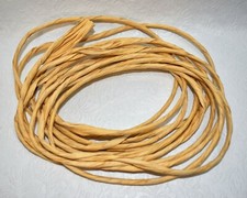 Twisted Paper Twist Ribbon Apricot Craft 6 Yards New