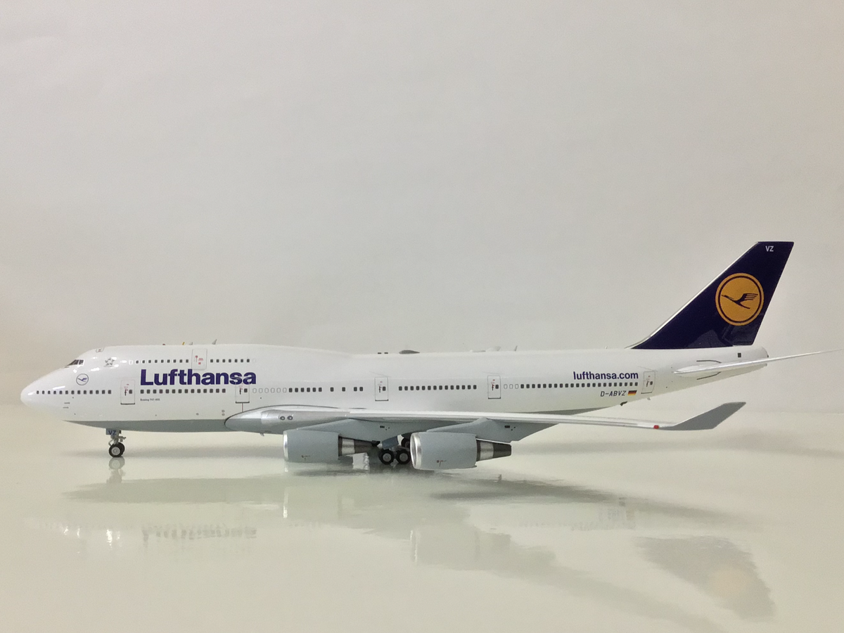 J Fox 1:200 Lufthansa Boeing 747-400 D-ABVZ | eBay