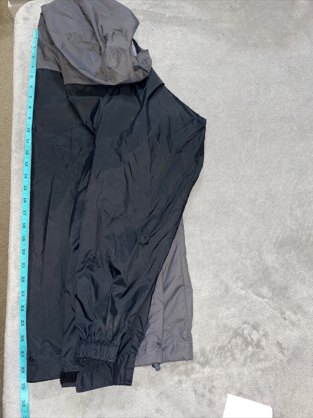 COLUMBIA Packable Parka Shell Jacket Size S Black - image 5