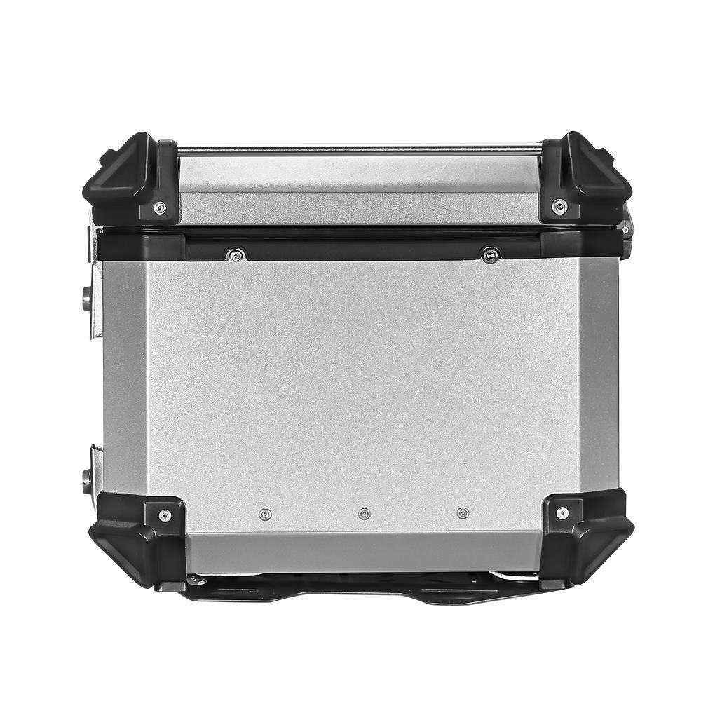 Top Box Motorcycle Luggage 55L Silver X Universal BMW, Suzuki, Other