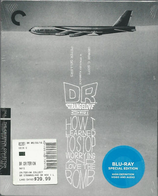 CRITERION COLLECTION Dr. Strangelove Special Blu-ray Sealed NIS  Stanley Kubrick