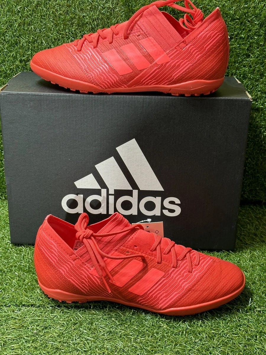 reemplazar Bañera saber adidas Nemeziz Tango 17.3 Turf Soccer Shoes,Size 5 Kids, Color Red,SKU  CP9238 | eBay