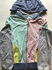 Girls Epic Threads Size Medium Hooded Sweatshirt Casual Pink Blue Gray
