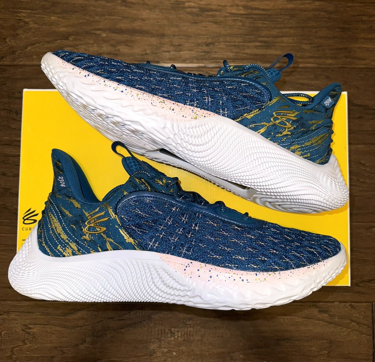 アンダーアーマーカリー9 3PT 2974 Under Armour Curry 9 NBA ALL TIME 2974 Three Point Record Sz 15