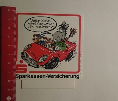 Sticker/Decal: Savings Banks Insurance Thank God Hosch Yours (30111680)