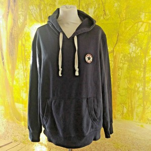 navy converse hoodie