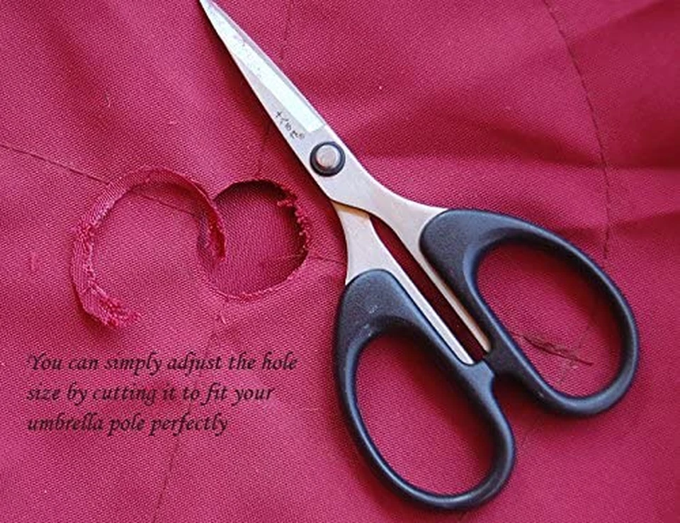 BELLRINO Decor Replacement Yellow Strong & Thick Umbrella Canopy for 9Ft 6 Ribs - Image 4 of 4