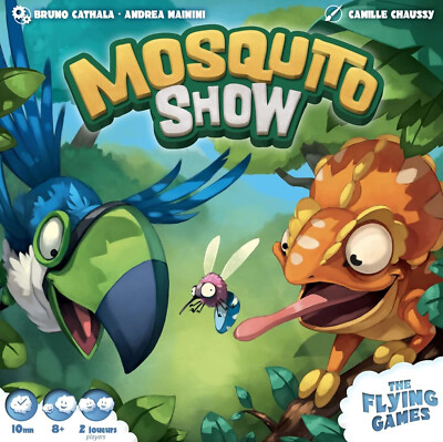 MOSQUITO SHOW Brettspiel Chamäleon 2 Spieler 8 Jahre + Blister FR 10 weniger
