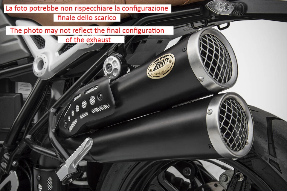 ESCAPE ZARD THUNDERBOLT ACERO HOMOLOGADO E4 CERÁMICA BMW R NineT SCRAMBLER Foto 2 de 3